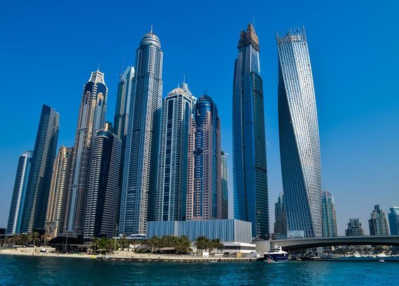 Dubai Marina.