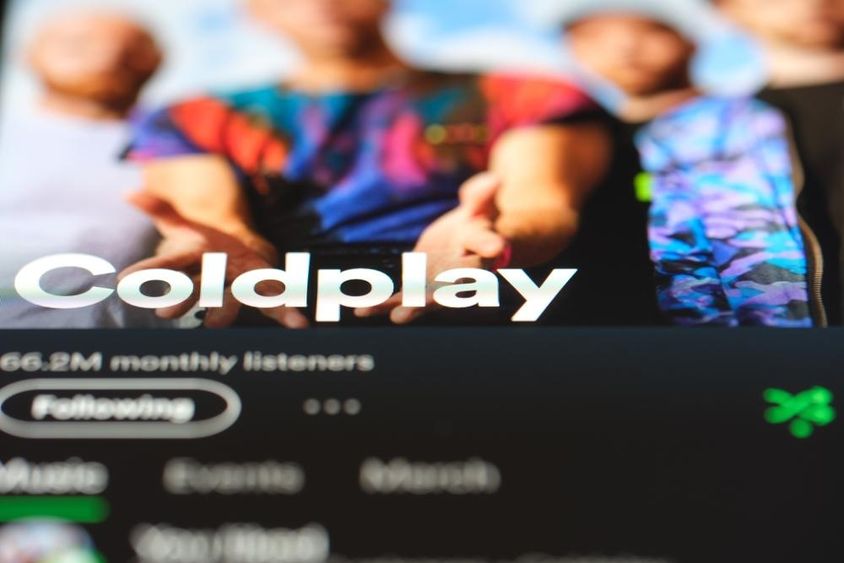 Coldplay telefonon. 