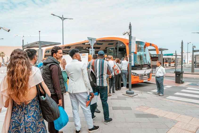 Dubai busz állomás. 