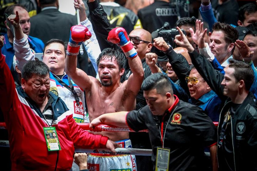 Manny Pacquiao: Legendás bokszoló Dubai-ban.
