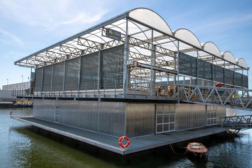 Floating farms.