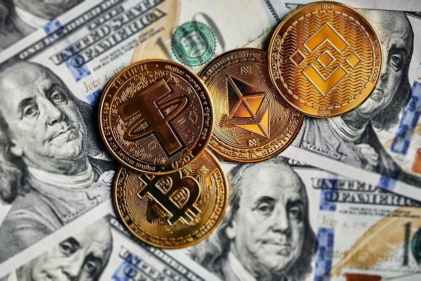 Stablecoins lying on US dollars.