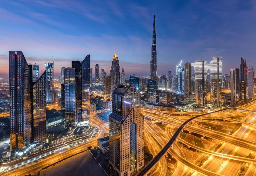 Dubai panorama.