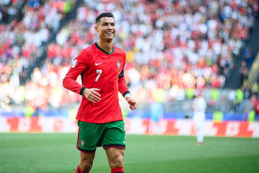 Cristiano Ronaldo at Signal Iduna Park.