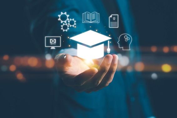 Artificial intelligence and machine learning facilitate personalized learning.