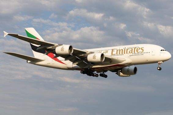Airbus A380-861 A388 (A6-EUD | 216) aircraft.