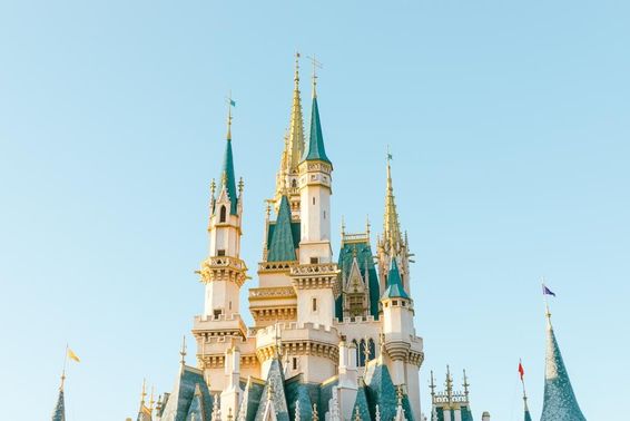 Schlösser im Tokyo Disneyland.