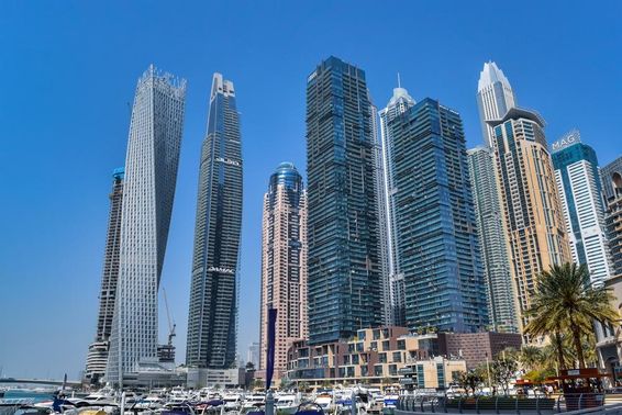 Dubai Marina's Tiger Tower.