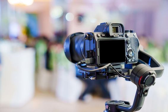A professional camera.