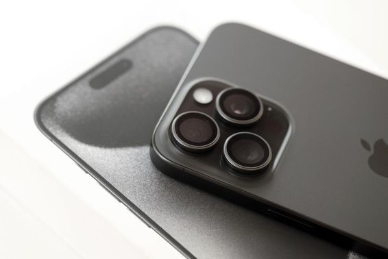 Apple iPhone 15 Pro Max smartphone.
