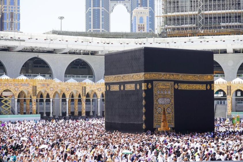 Mekka, Szaúd Arábia a Kába.
