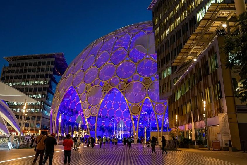 Expo City Dubai kupolája. 