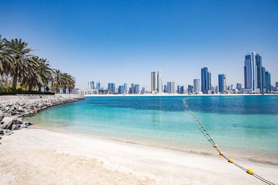 Mamzar Beach Park.