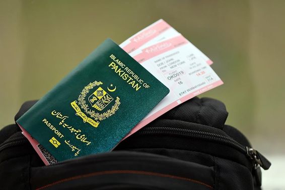 اسلامی جمہوریہ پاکستان کا سبز پاسپورٹ۔