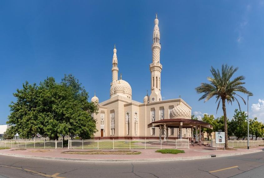 A dubai Jumeirah mecset.
