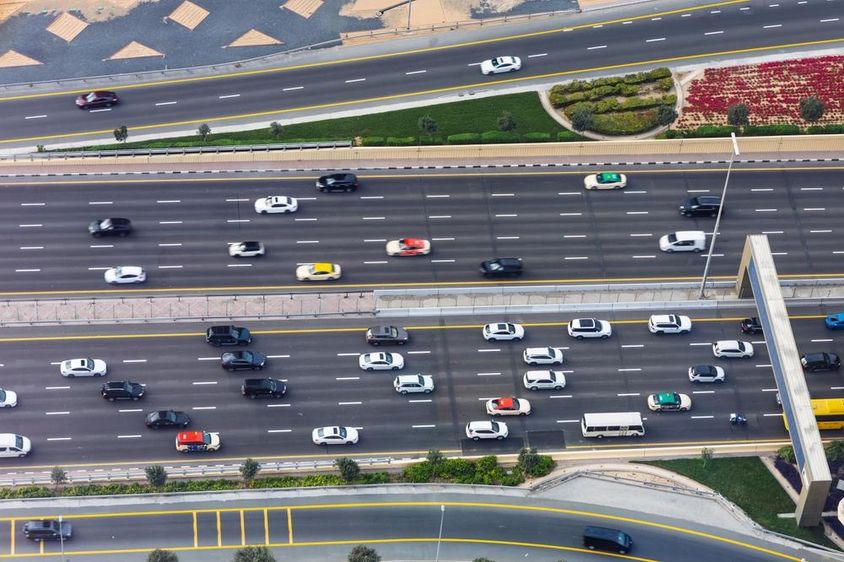 Sheikh Zayed Road, Downtown Dubai.
