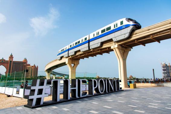 Palm Monorail Dubaiban.