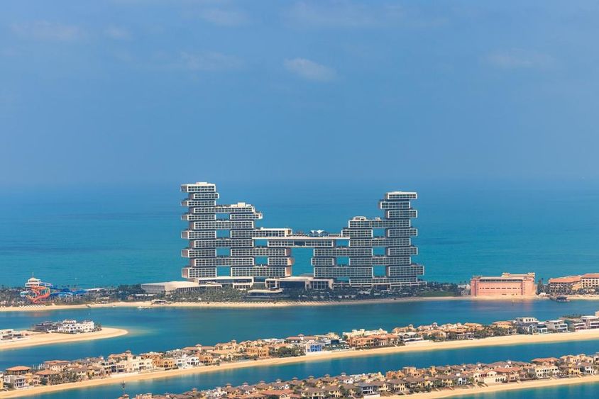 Atlantis Royale ultra-luxury resort on the Palm Jumeirah Islands.