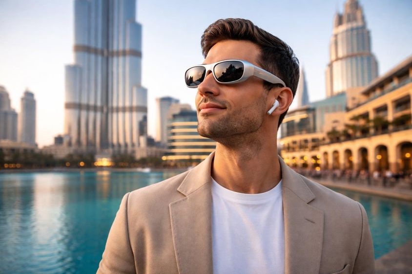 Apple AI szemüveg Dubai