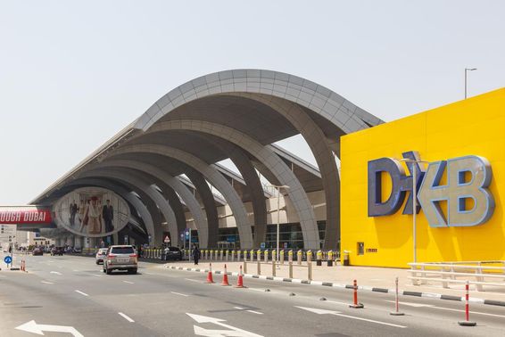 Dubai repülőtér DXB 3-as terminálja