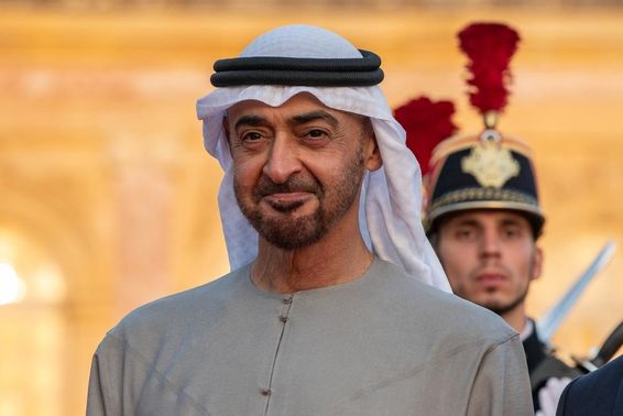 Sheikh Mohamed bin Zayed Al Nahyan.