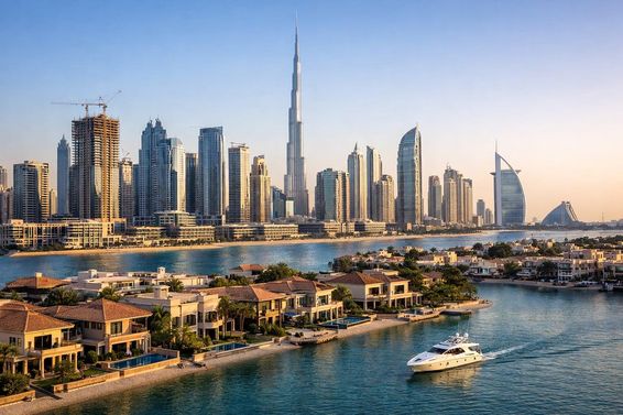 Dubai ingatlanpiac panoráma