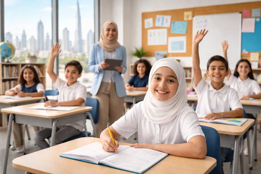 Restart of school life in Dubai
