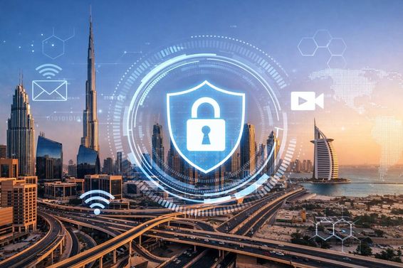 Digitális védelem Dubai felett