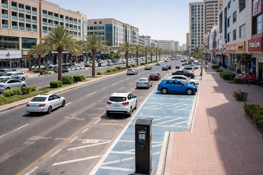 Abu Dhabi parking system