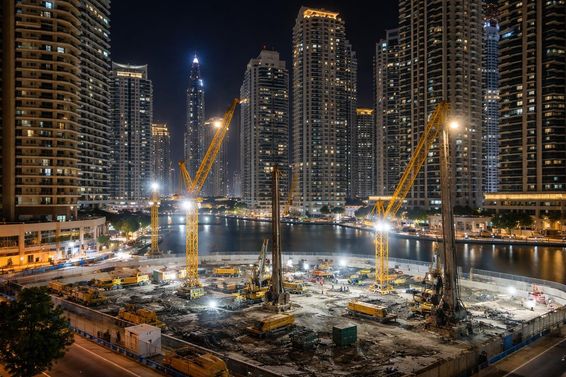 Éjszakai zaj Dubaiban