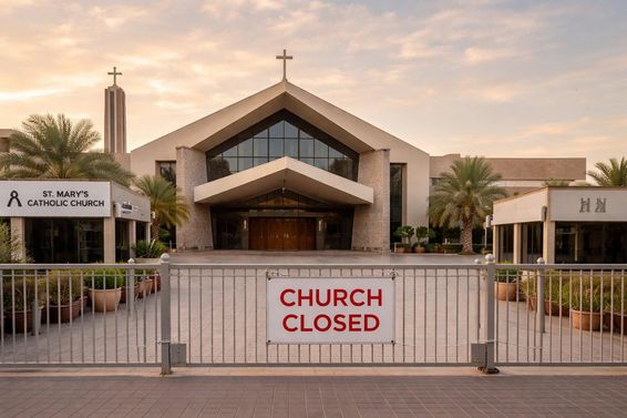 Dubai templomok ideiglenes bezárása