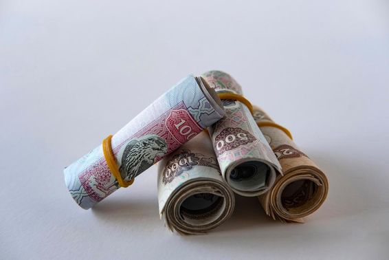 Egyesült Arab Emírségek dirham valuta és érmék gyűjteménye