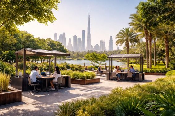 Parki munka dubai stílusban