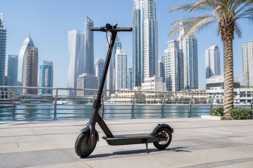 Modern városi elektromos roller