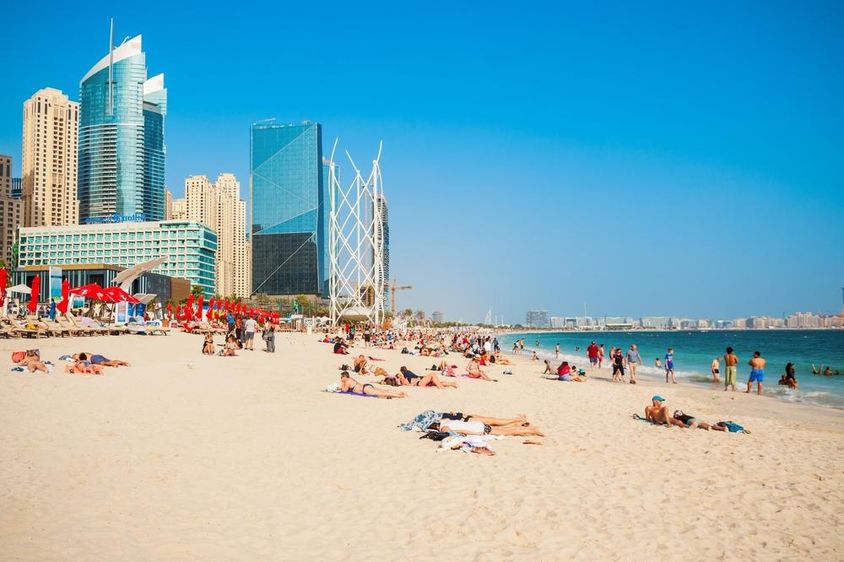 The JBR or Jumeirah Beach Residence
