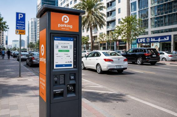 sistema inteligente de estacionamento em Dubai