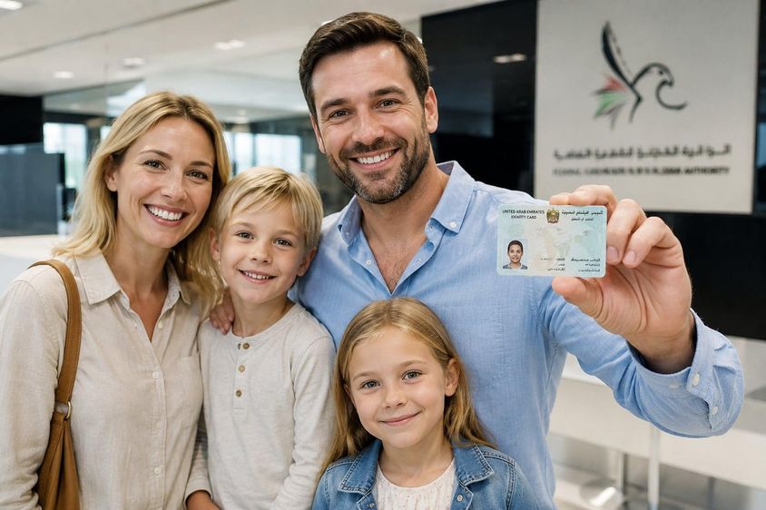 Dubai Family with Golden Visa