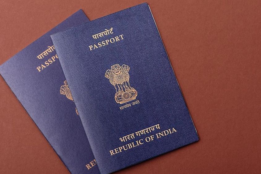 Indian passport for travel