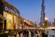 Sviatočný dav v Dubai Mall