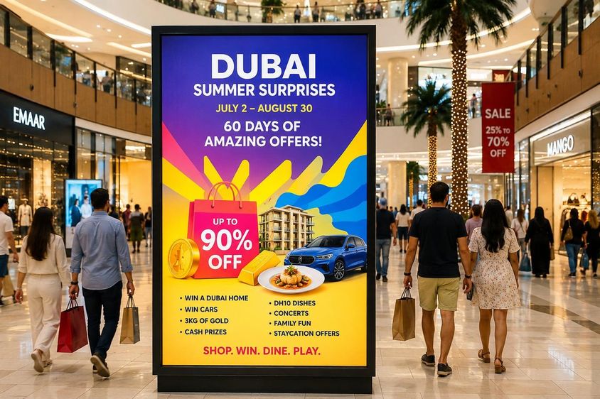 Dubai summer shopping experience